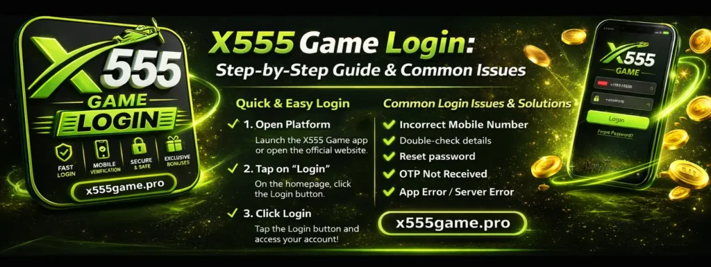 X555 Game Login